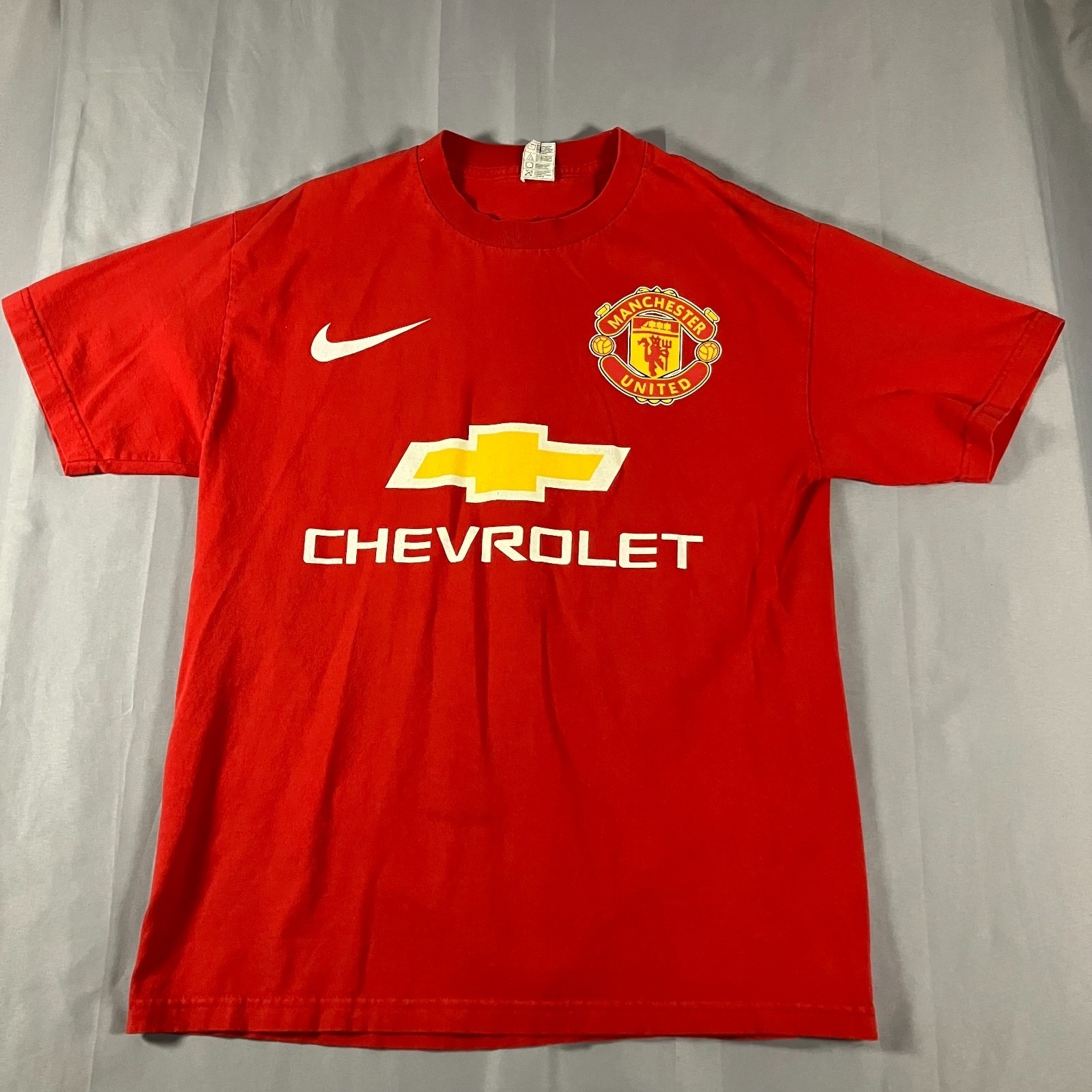 Manchester United Vs La Galaxy Men's Large Match T-Shirt Red Alstyle Rose Bowl